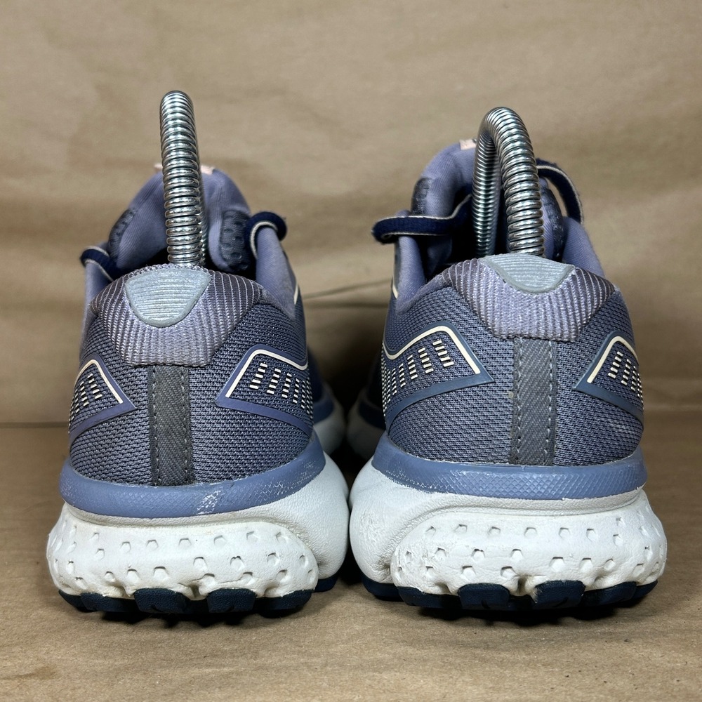 Brooks Ghost 12 Running Shoes Mens 6.5 Wide D Blue Grey Mesh 1203051D086 - Picture 8 of 13